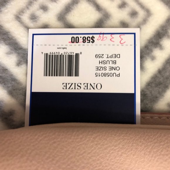 NWT Kaari Clutch - Blush with Gold - Picture 3 of 5